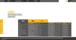 Desktop Screenshot of airportkosice.sk